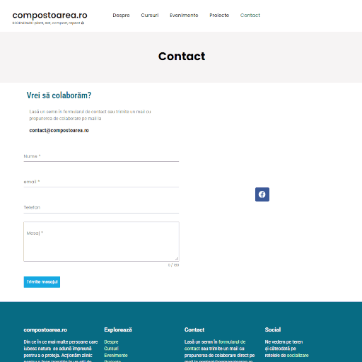 Pagina Contact Compostoarea